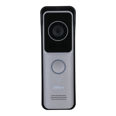 Video Interfoane - Videointerfon de exterior IP WiFi Dahua VTO2311R-WP, 2 MP, 1 familie, auto IR, IC card, 3.000 carduri, slot card, aparent, PoE