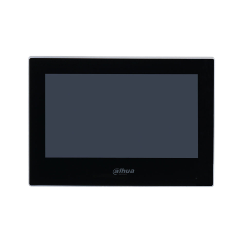 Video Interfoane - Videointerfon de interior IP Dahua VTH2621G-WP, 7 inch, PoE, aparent, negru