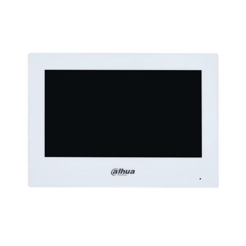 Video Interfoane - Videointerfon de interior IP Dahua VTH2621GW-P, 7 inch ,aparent, PoE, alb