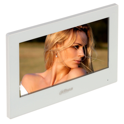 Video Interfoane - Videointerfon de interior WiFi Dahua VTH2621GW-WP, 7 inch, aparent, PoE