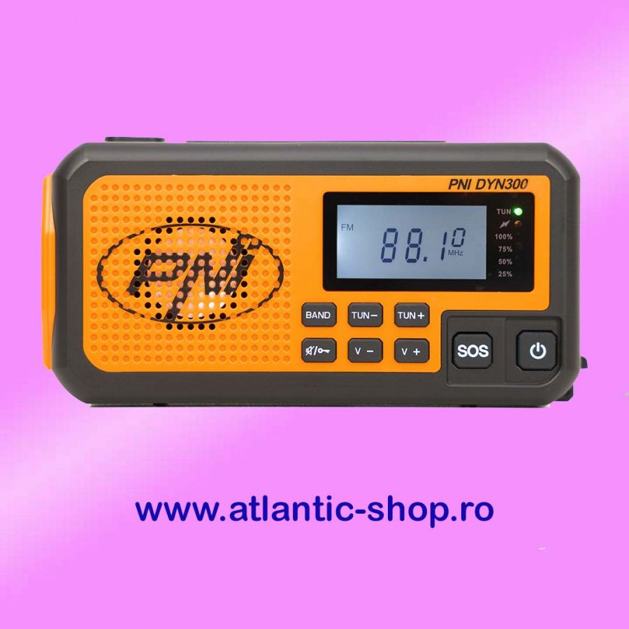Aparat de radio solar cu dinam in caz de razboi sau excursii [4]