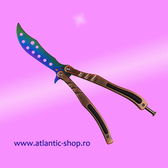 Cutit Butterfly Fade CS:GO de antrenament [3]