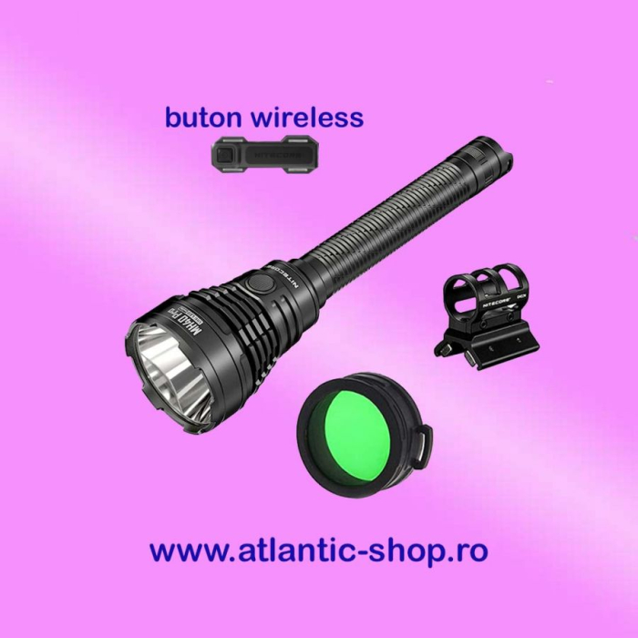 Kit Vanatoare Nitecore MH40 PRO 3500 Lumeni 1300 metri [2]