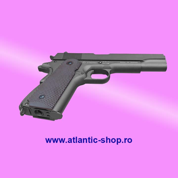 Pistol airsoft  Colt M1911 Full Metal CO2  Blow-Back Cybergun [3]