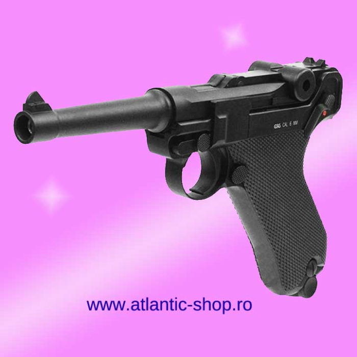 Pistol airsoft Luger P08 Parabellum full metal CO2 2J [3]