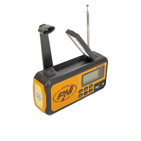 Electronice - Aparat de radio solar cu dinam in caz de razboi sau excursii