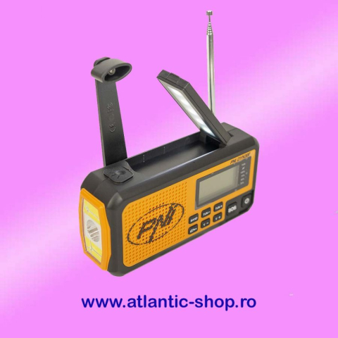 Aparat de radio solar cu dinam in caz de razboi sau excursii [1]