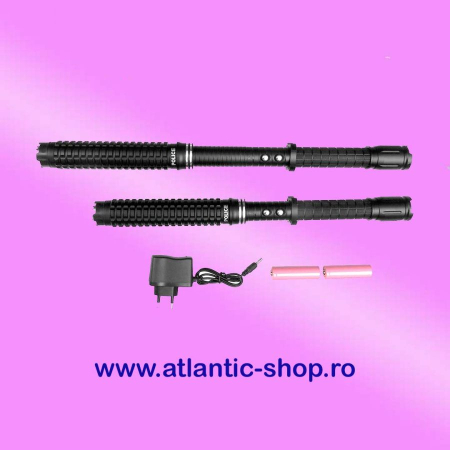 Electrosocuri - Baston telescopic cu electrosoc