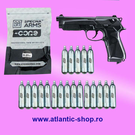 Arme airsoft - Beretta 90TWO CO2 2J 15BB