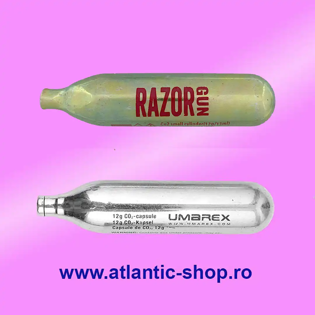 Consumabile airsoft - Capsule CO2 12g airsoft Umarex si Razor Gun