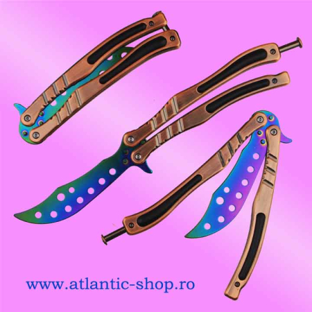 Cutit Butterfly Fade CS:GO de antrenament [3]