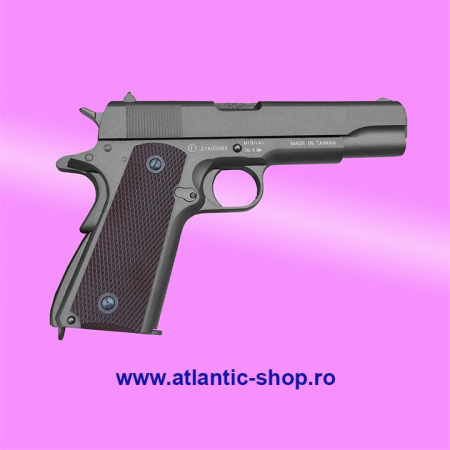 Pistol airsoft  Colt M1911 Full Metal CO2  Blow-Back Cybergun [1]