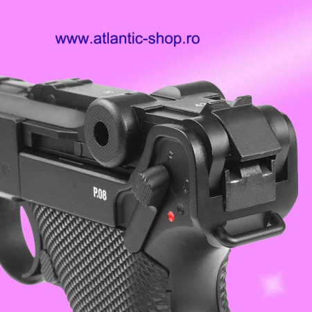 Pistol airsoft Luger P08 Parabellum full metal CO2 2J [3]