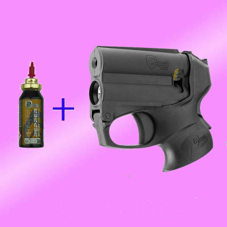 Pistoale autoaparare fara permis - Pistol Walther PGS II cu spray piper și lanternă LED