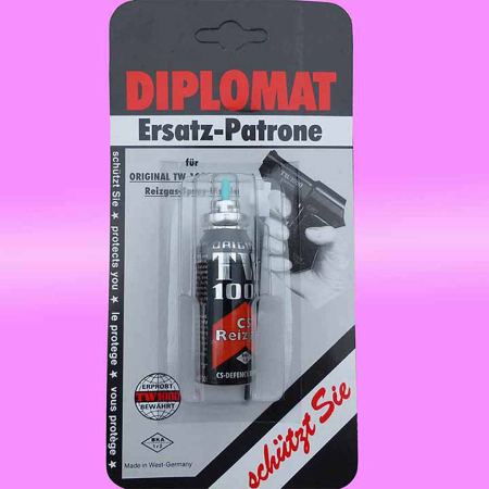 Rezerva spray CS pentru pistol Diplomat TW 1000 [2]