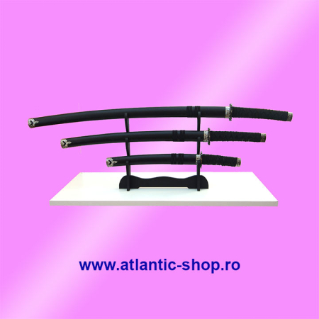 Sabii si macete - Set 3 sabii decorative Katana , Wakizashi, Tanto