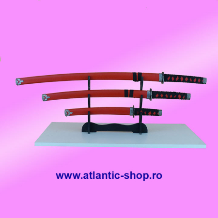 Set 3 sabii decorative Katana , Wakizashi, Tanto [1]