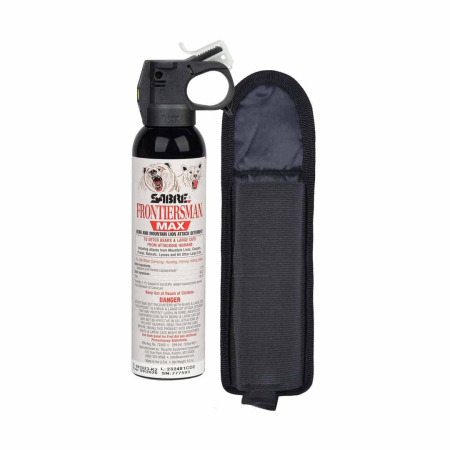 Spray urs - Spray Anti Urs Sabre Frontiersman MAX - 272 ml cu Husă, Brand SUA