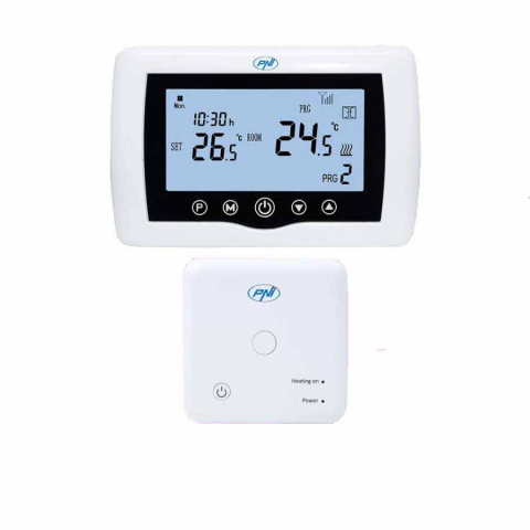 Electronice - Termostat de ambient PNI CT36 fara fir cu WiFi Tuya
