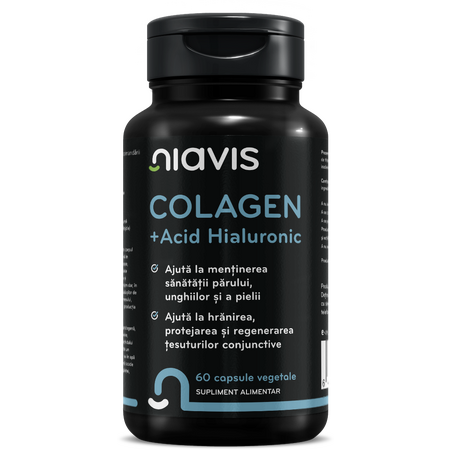 Colagen si Acid Hialuronic Niavis - 60 cps [1]