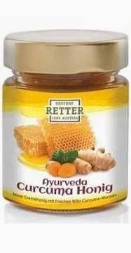 Miere cu Turmeric (curcuma ) Bio - 250g Retter [1]