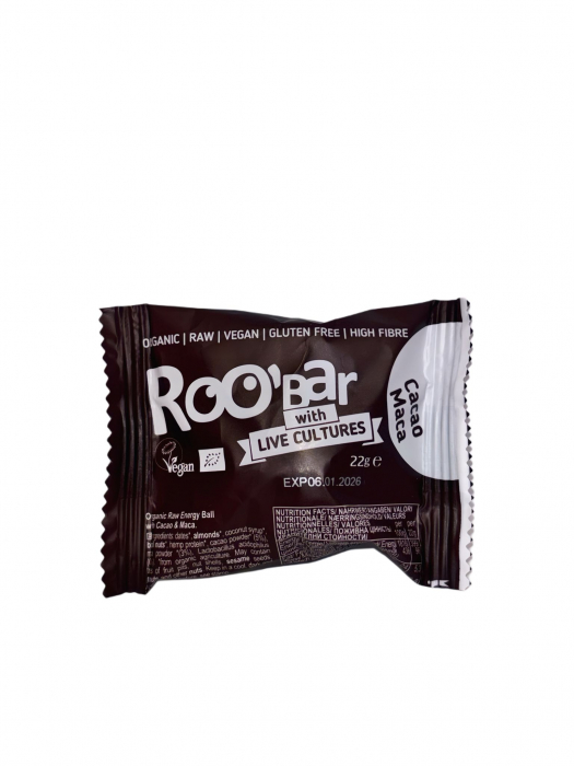 ROObiotic energy ball - maca si cacao Eco 22g [1]