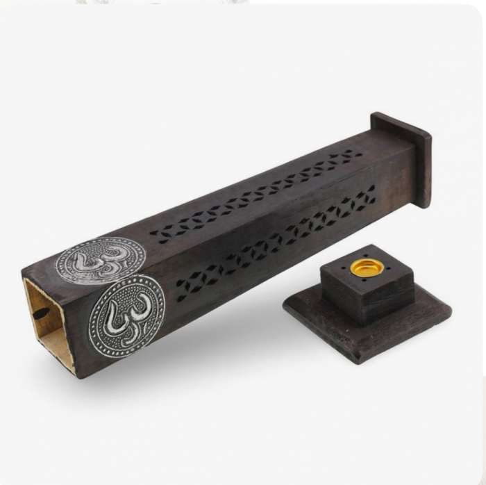 Suport lemn betiosare parfumate si conuri - Turn [1]