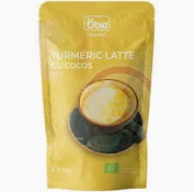 Turmeric latte cu cocos, bio - 125 g - Obio [1]