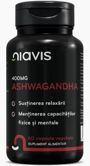 Suplimente - Ashwagandha Niavis - 60cps