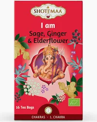 Ceaiuri - Ceai Shotimaa Chakras - I Am - salvie, ghimbir si soc bio