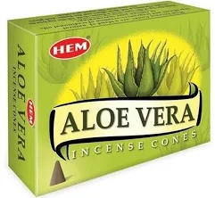 YOGA SI MEDITATIE - Conuri parfumate  - Aloe Vera