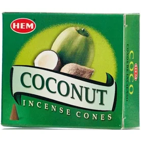 YOGA SI MEDITATIE - Conuri parfumate  - Coconut