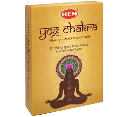 YOGA SI MEDITATIE - Conuri parfumate  - Yog Chakra