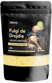 ALIMENTE - Fulgi de Drojdie Uscata Inactiva - 200 g - Niavis