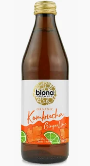 Kombucha - Kombucha cu ghimbir si lime bio - Biona 330ml
