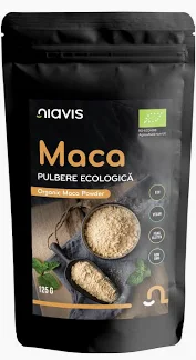 ALIMENTE - Maca Pulbere Ecologica/ Bio - 125 g -Niavis