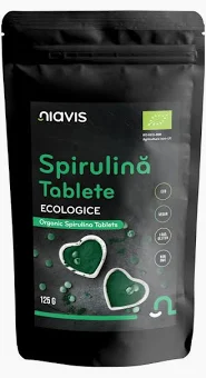 Suplimente - Spirulina Tablete Ecologice/Bio - 125 g - Niavis