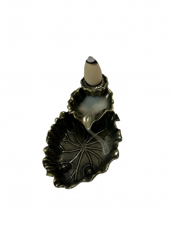 Suport de tamaie din metal, design flori de lotus [1]