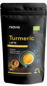 ALIMENTE - Turmeric Latte Pulbere Ecologica/Bio - 150 g- Niavis