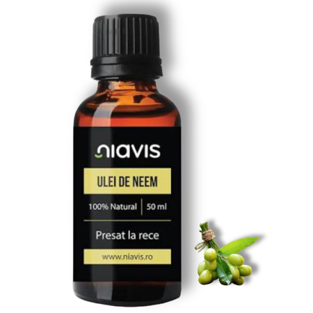 Uleiuri presate la rece - Ulei de Neem - 50 ml - Niavis