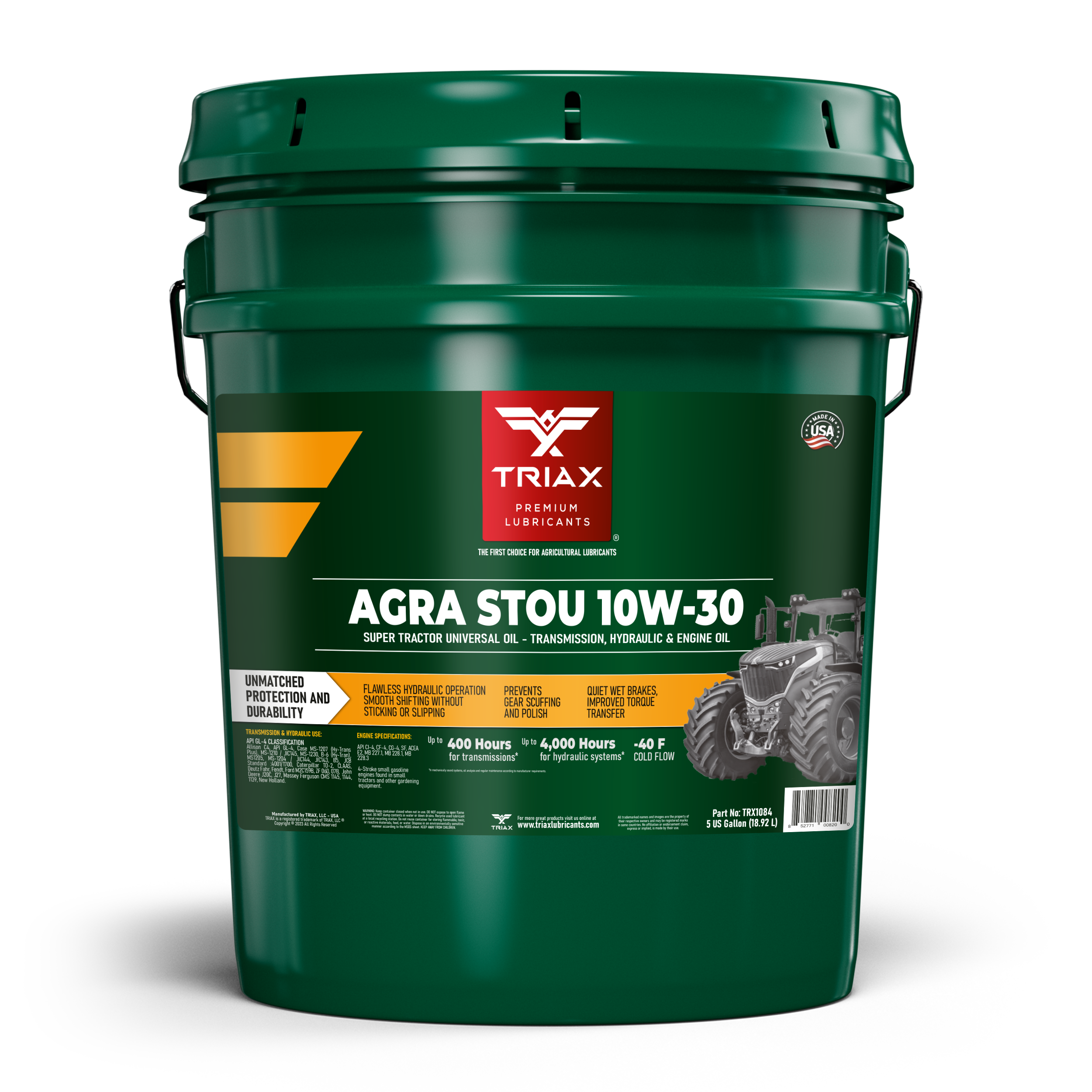 TRIAX Agra STOU 10W-30 Super Tractor (Transmisie, Hidraulic, Wet Brake) [1]