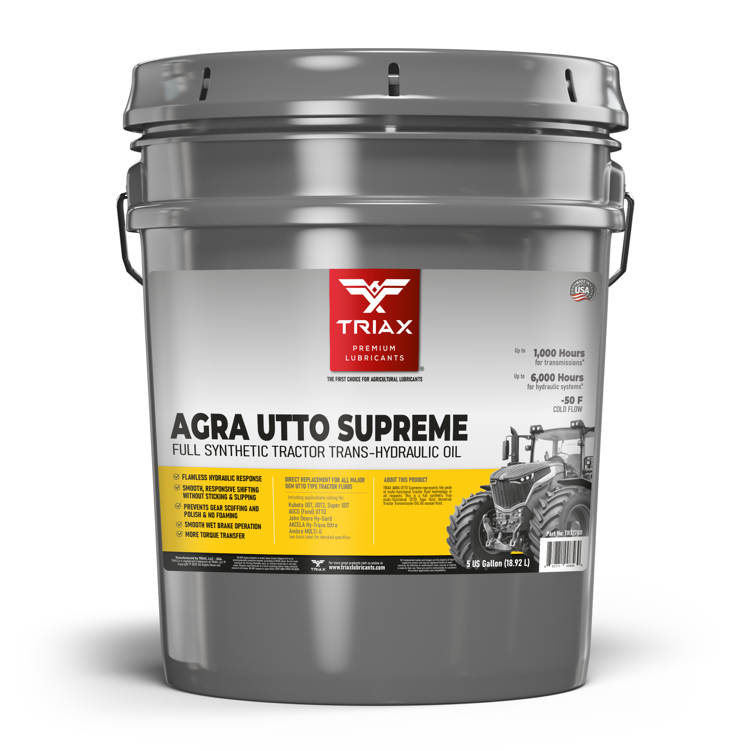 TRIAX Agra UTTO SUPREME Ulei Hidraulic | Transmisie | Frane Umede FULL SINTETIC [1]