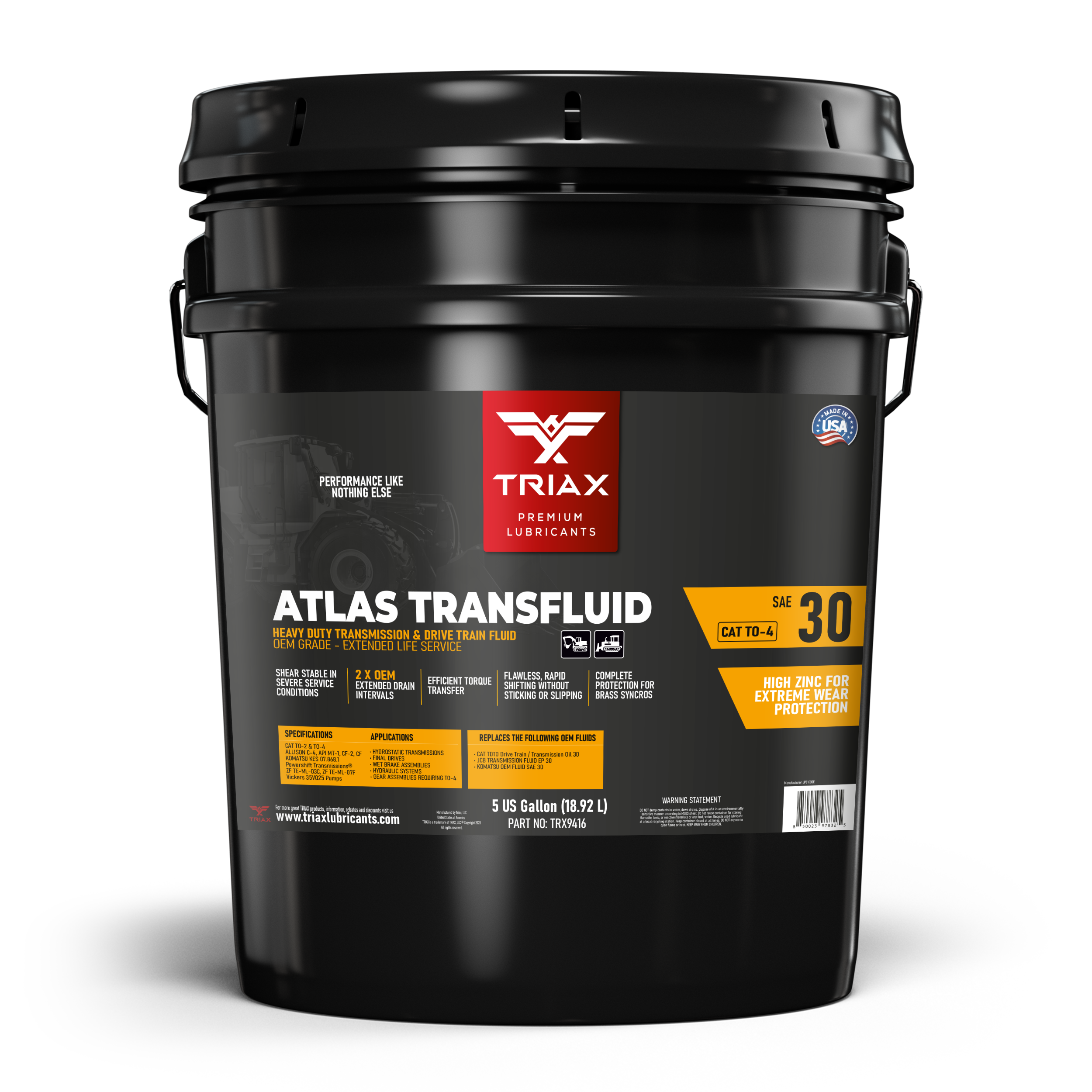 TRIAX Transfluid SAE 30 - Ulei transmisie utilaje TO-4 [1]