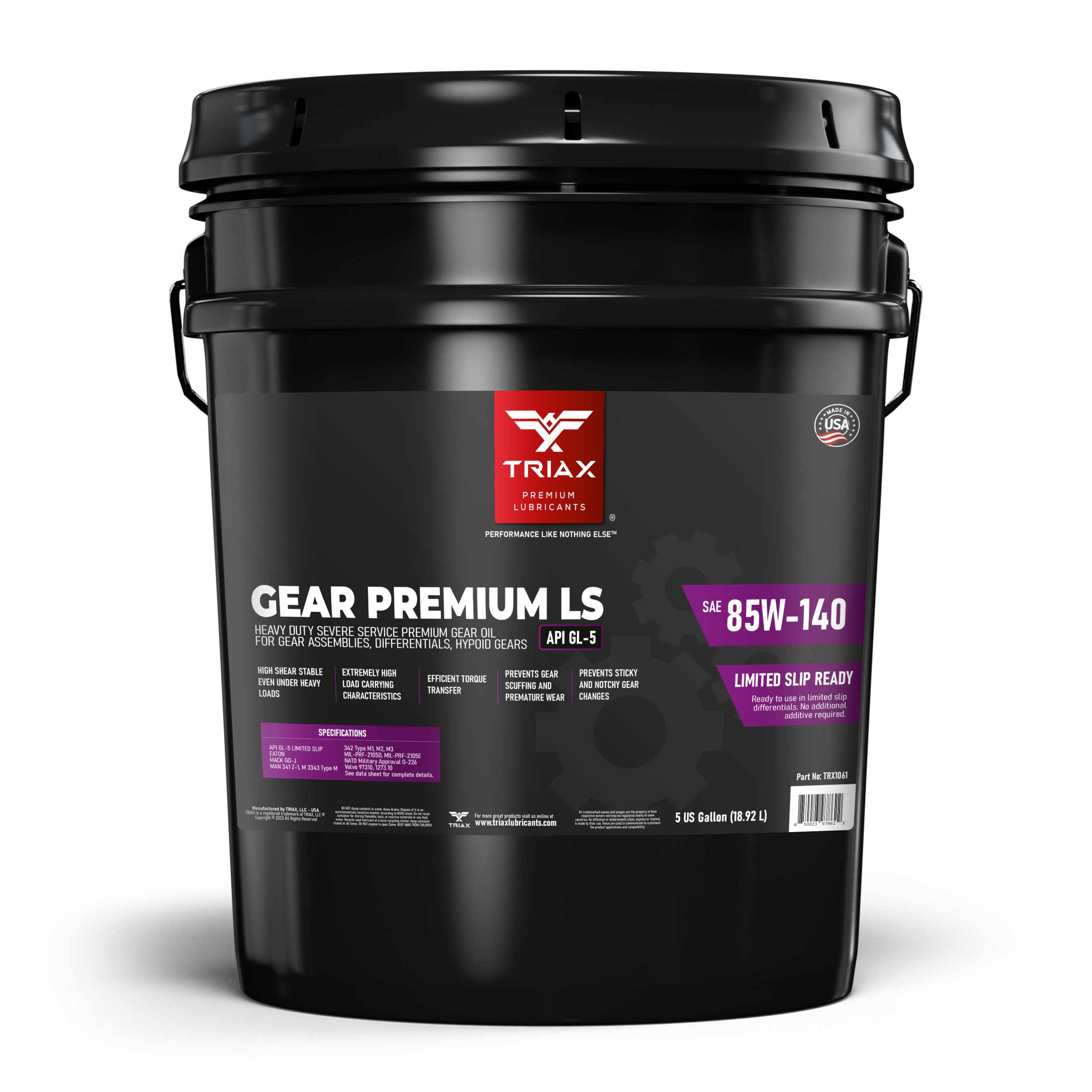 TRIAX HD Gear Premium 85W-140 GL-5 Convertizor si Diferentiale [1]