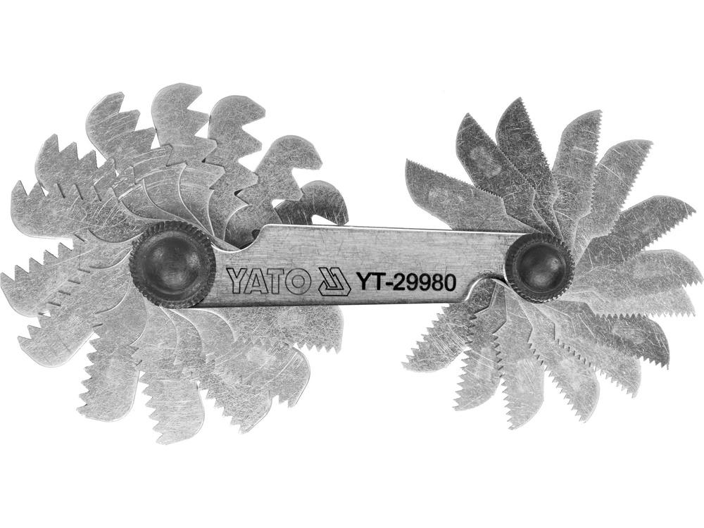 Lere pentru Filet 60°, 0.25-6,0 mm Yato YT-29980 [1]