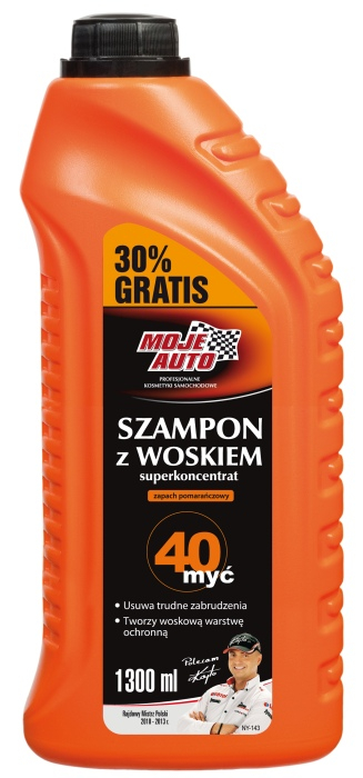 Sampon cu ceara auto 1300ML Moje Auto [1]