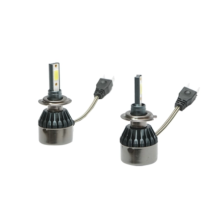 Set 2 becuri LED H7 36W/3800LM C6-H7, 12V, 6500K [2]