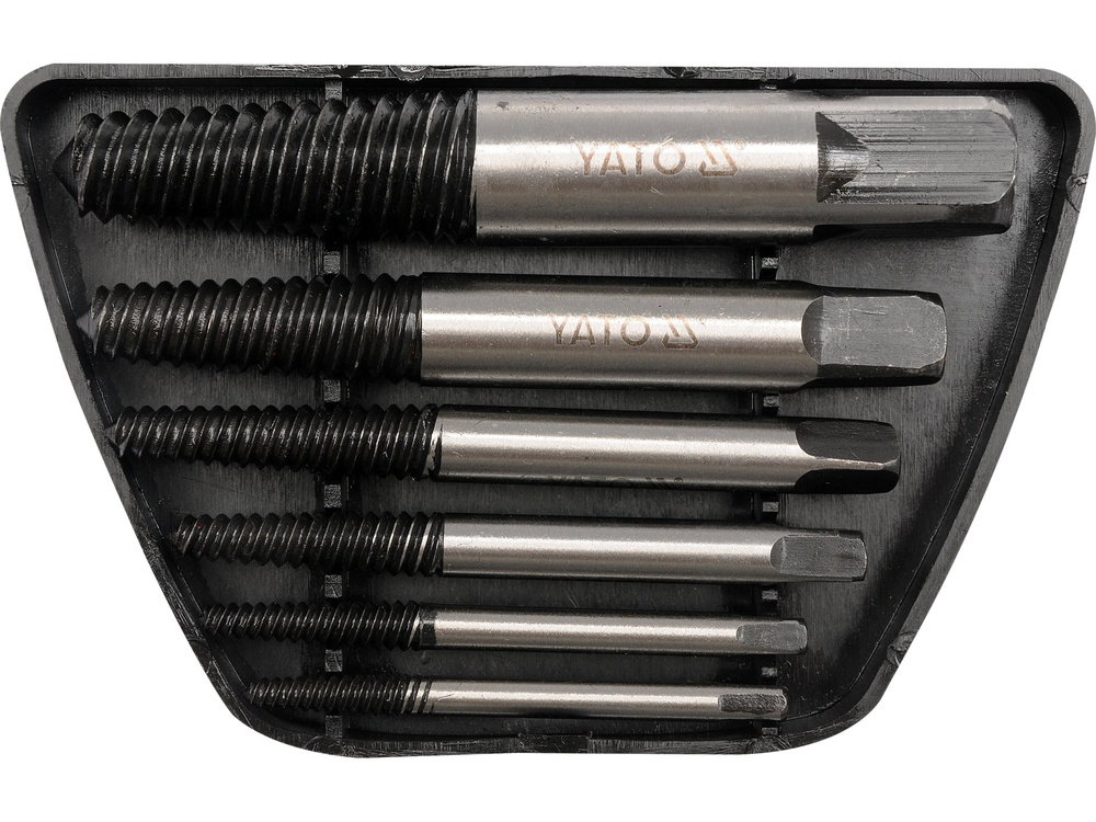 Set 6 extractoare pentru șuruburi rupte Yato YT-0590 [1]