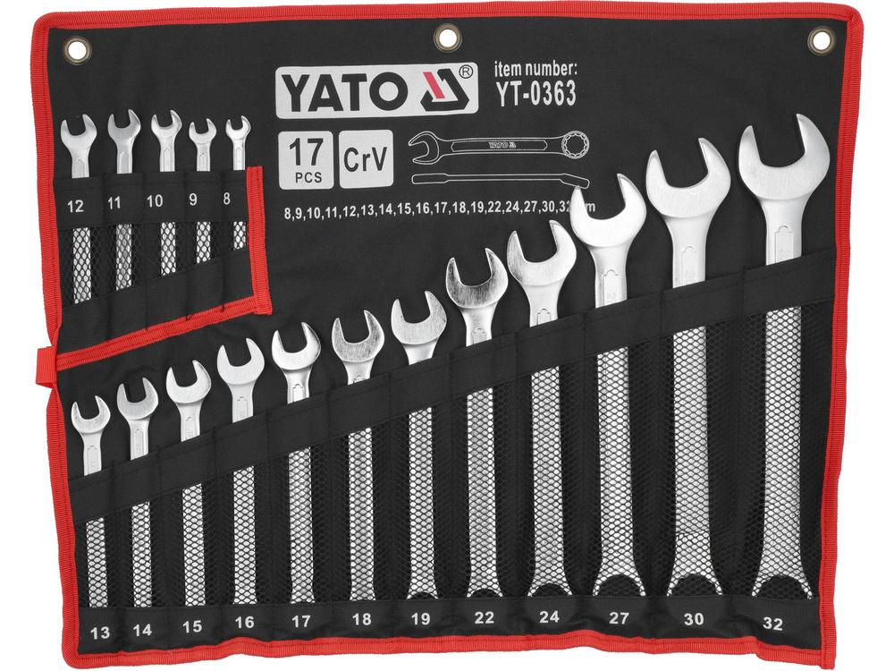 SET CHEI COMBINATE SATINATE 8-32MM, 17 BUC [1]