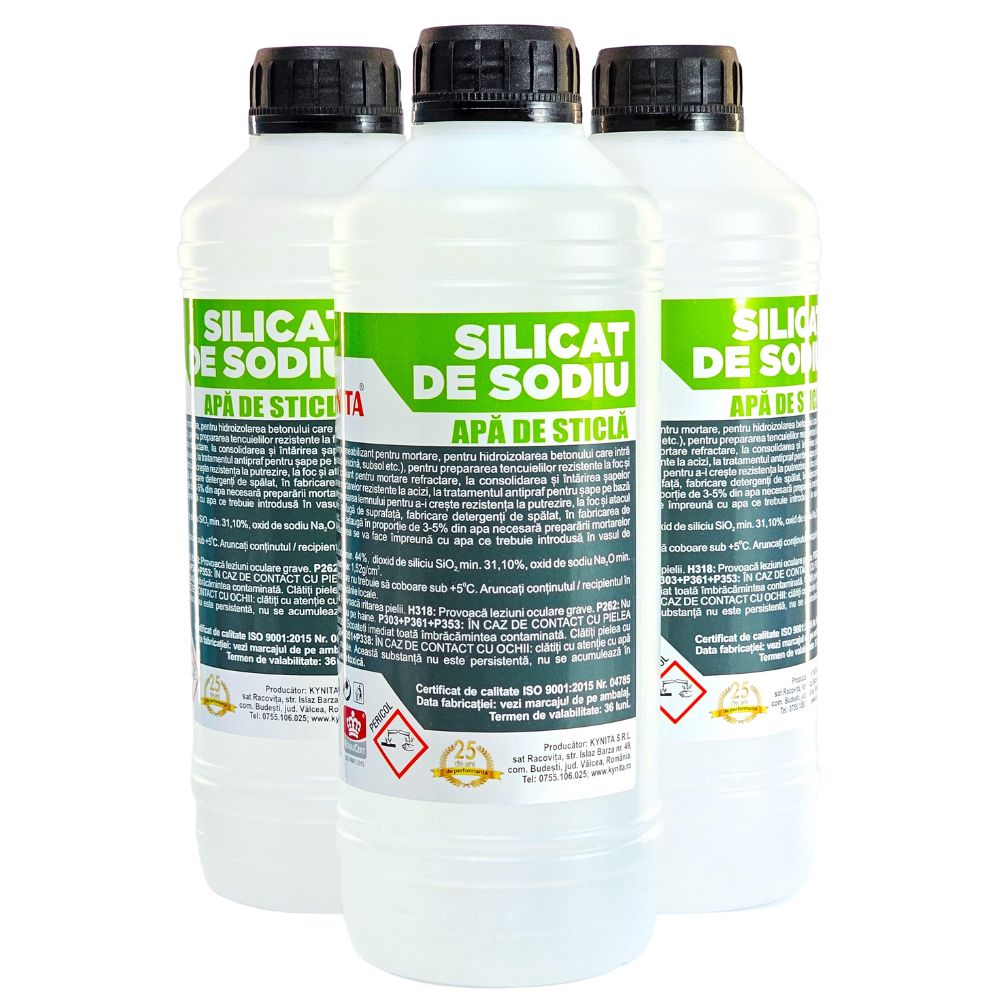 Silicat de Sodiu Apa de Sticla 1.5KG și 7KG [1]